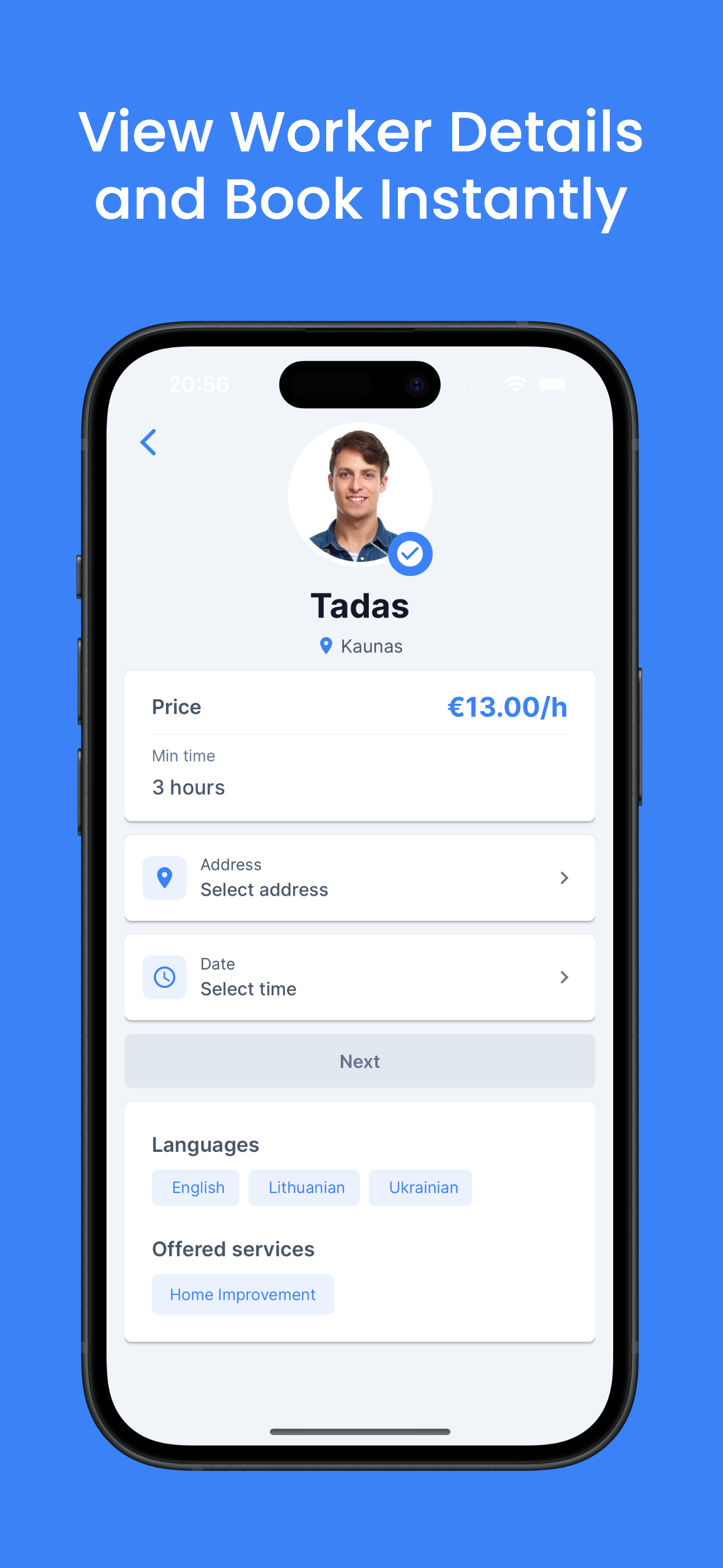 App screenshot 3
